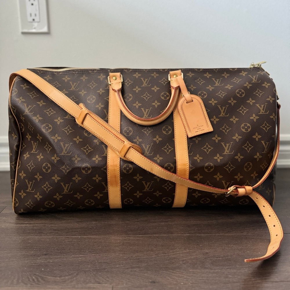 Monogram Louis Vuitton Keepall Bandoulière 55